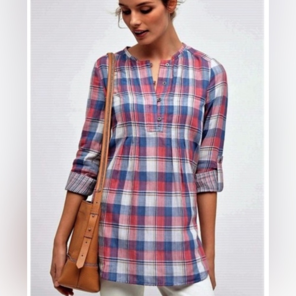 NWOT Anthropologie Holding Horses Hi-Low Tunic / size 2